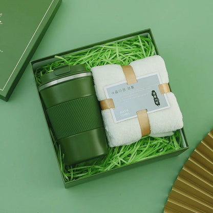 Business Gift Set Women's Day Gift Employee Activity Insulated Cup Umbrella Suitable For Clients