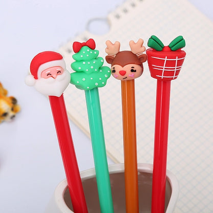 Christmas Gel Pen Creative Student Stationery Cartoon Signature Pen
