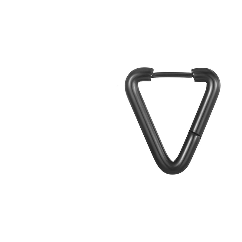 1 Piece Fashion Square Plating 201 Stainless Steel 18K Gold Plated Earrings