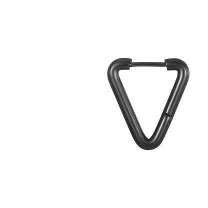 1 Piece Fashion Square Plating 201 Stainless Steel 18K Gold Plated Earrings