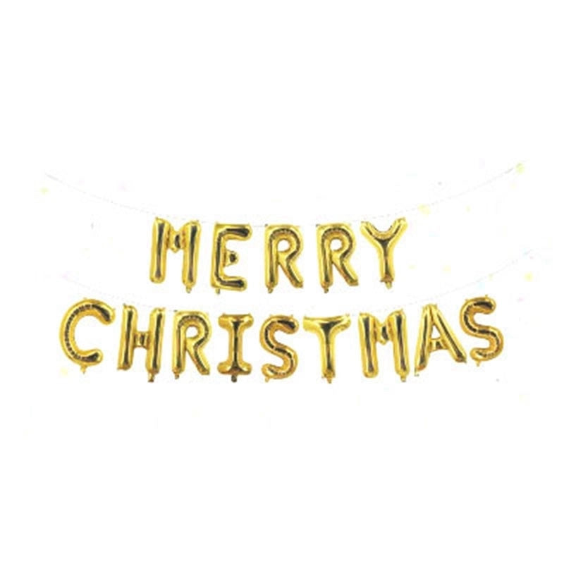 Christmas Casual Christmas Tree Santa Claus Snowman Aluminum Film Party Balloon Balloons