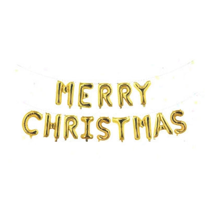 Christmas Casual Christmas Tree Santa Claus Snowman Aluminum Film Party Balloon Balloons