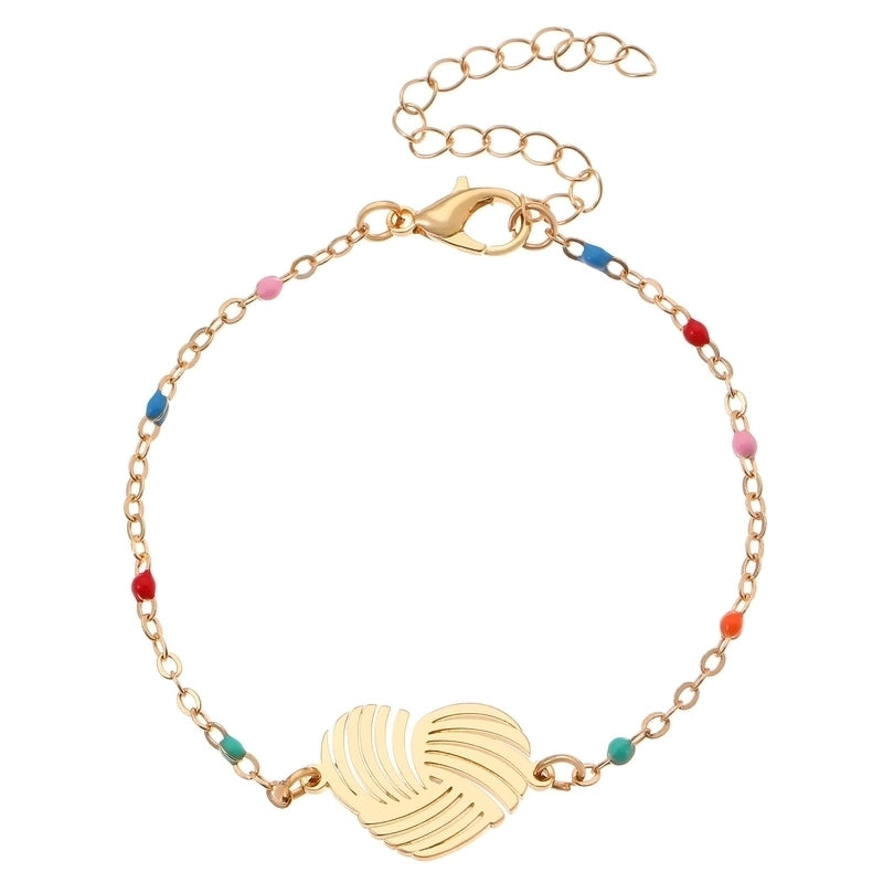 Minimalist Classic Style Snowflake 304 Stainless Steel Zircon Stainless Steel Bracelets In Bulk