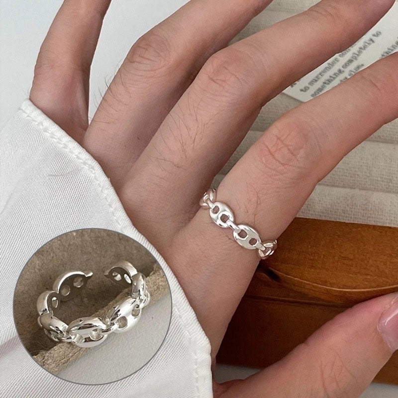 Vintage Style Bow Knot Copper Plating Open Rings