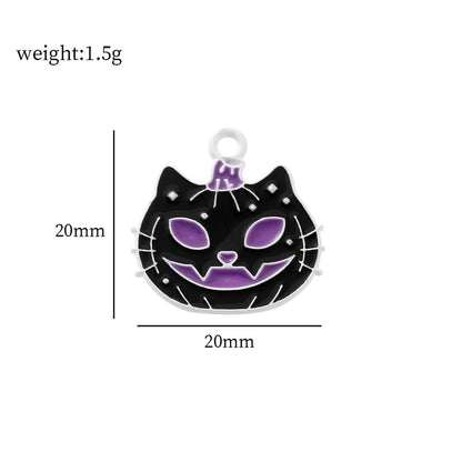 1 Piece Alloy Halloween Pattern Pendant