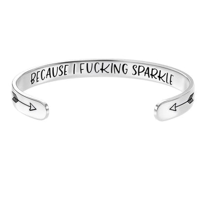 Classic Style Solid Color Titanium Steel Polishing Plating Bangle