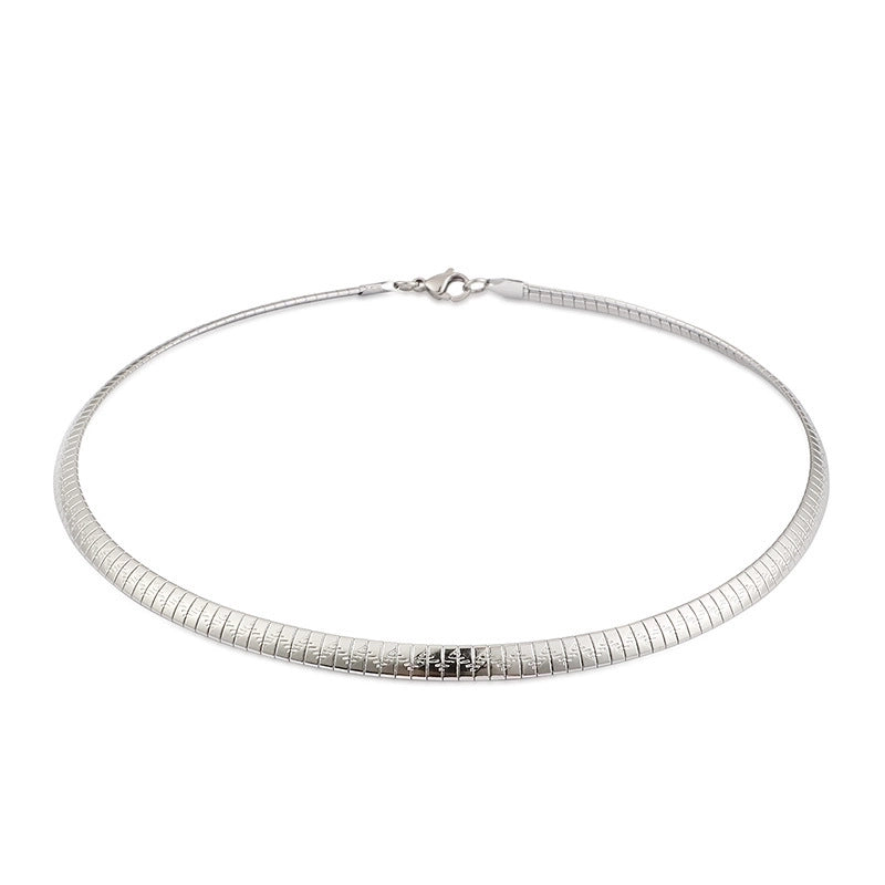 Casual Streetwear Geometric 304 Stainless Steel 18K Gold Plated Stainless Steel Necklaces