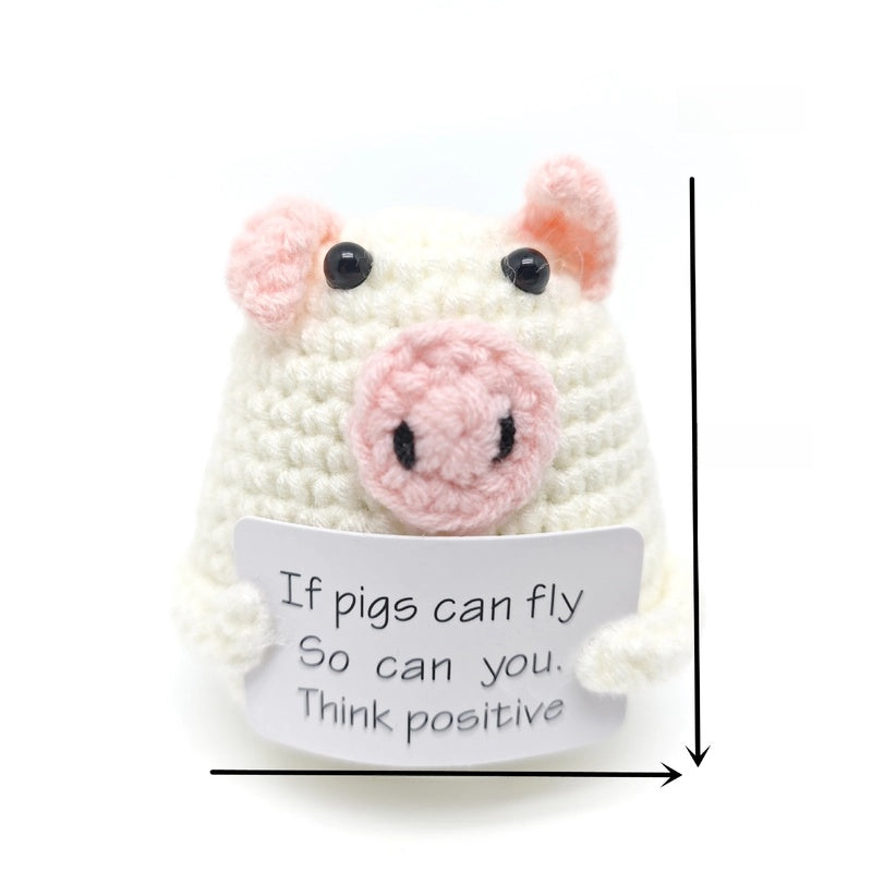 Cute Animal Fruit Vegetable Yarn Ornaments Artificial Decorations