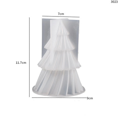 Christmas Cute Pastoral Christmas Tree Silica Gel