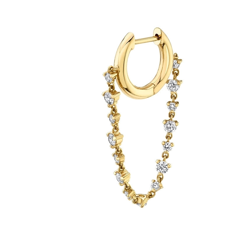 1 Pair Fashion Cross Heart Shape Plating Copper Zircon Dangling Earrings