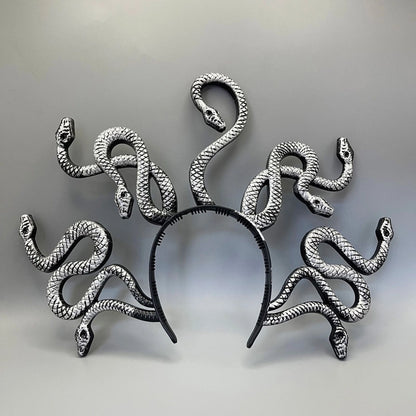 Halloween Mardi Gras Elegant Minimalist Snake Plastic Holiday Party Selfie Party Mask Party Supplies Party Accessories 1 Piece