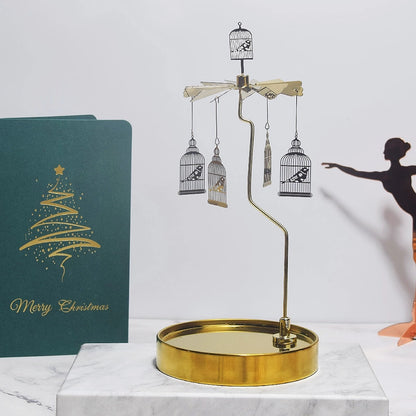 Novelty Solid Color Stainless Steel Metal Candlestick