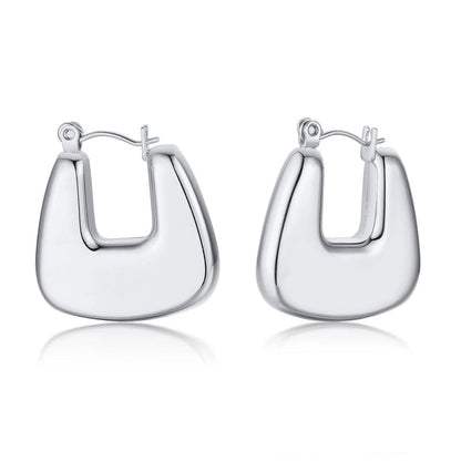 201 Stainless Steel Stainless Steel Earrings