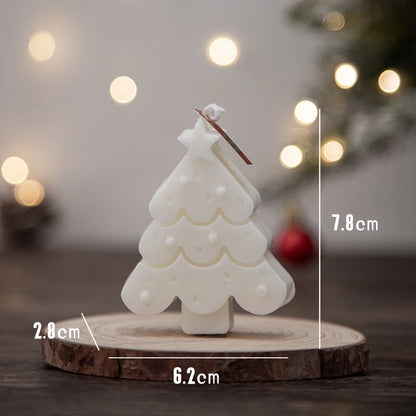 Christmas Cute Christmas Tree Gingerbread Paraffin Home Fragrance