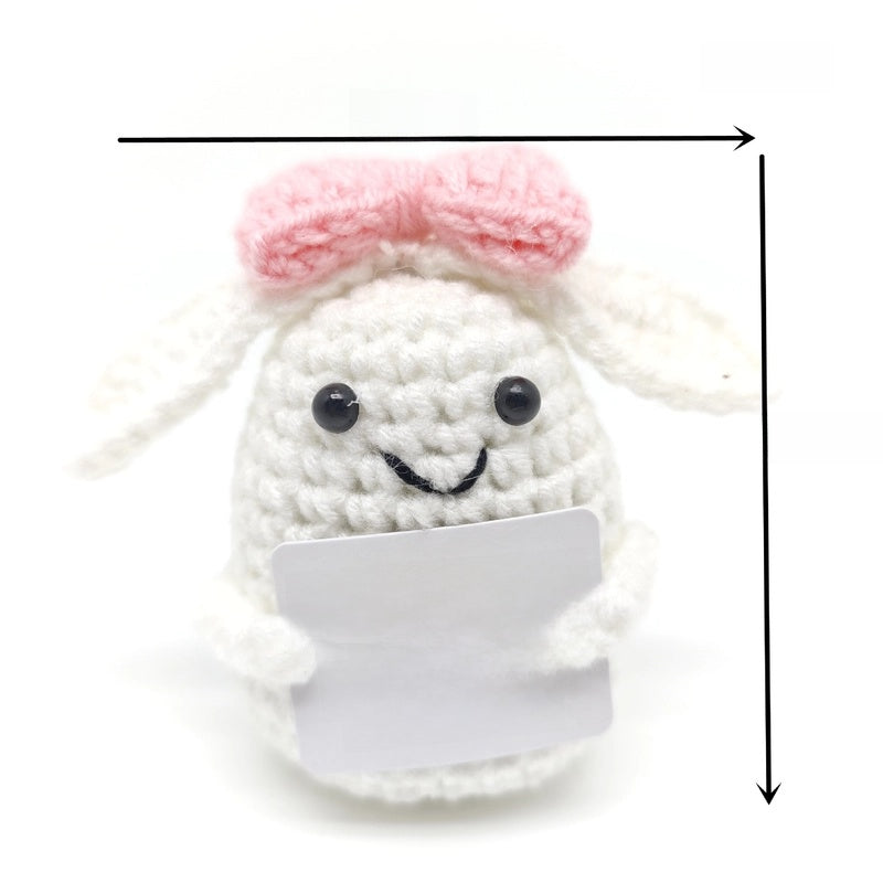 Cute Animal Fruit Vegetable Yarn Ornaments Artificial Decorations