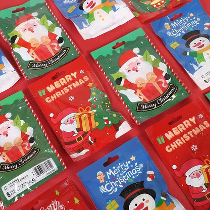Christmas Cartoon Plastic Party Party Packs