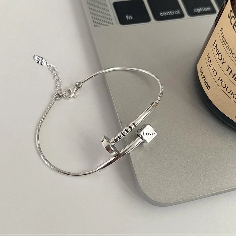 Minimalist Heart Shape Copper Plating Bracelets