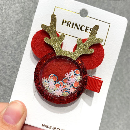 Christmas Fashion Antlers Plush Festival