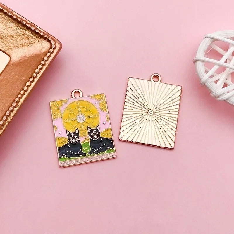 1 Piece 21*28mm Alloy Cat Polished Pendant