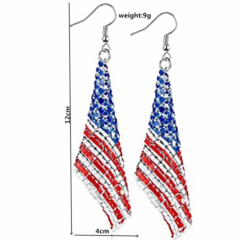 1 Pair Retro Color Block Plating Arylic Iron Aluminum Silver Plated Drop Earrings