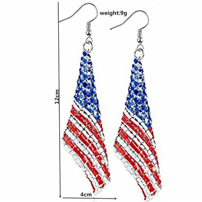 1 Pair Retro Color Block Plating Arylic Iron Aluminum Silver Plated Drop Earrings