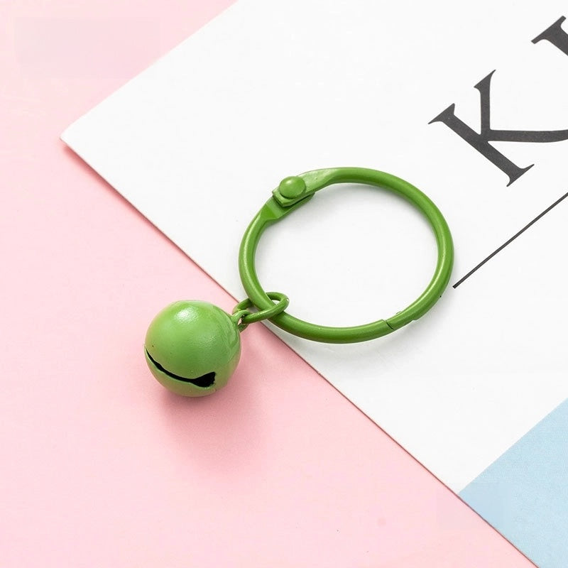 Creative Internet Red Bell Keychain Color Resin Pendant Accessories Bag Car Pendant Candy Color Hanging Material