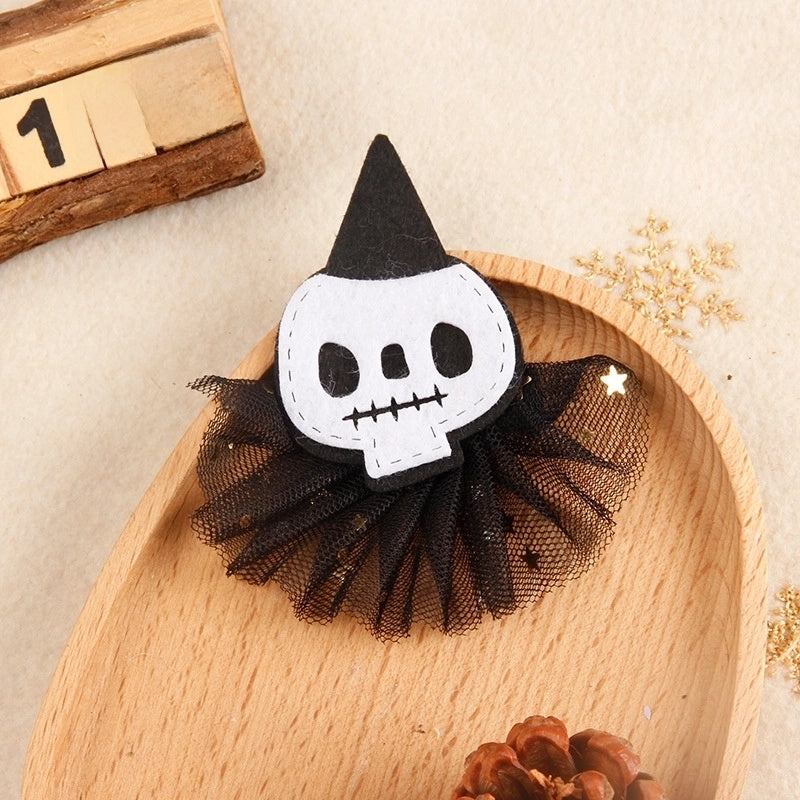 Halloween Cute Funny Unisex Pumpkin Bat Ghost Hair Clip