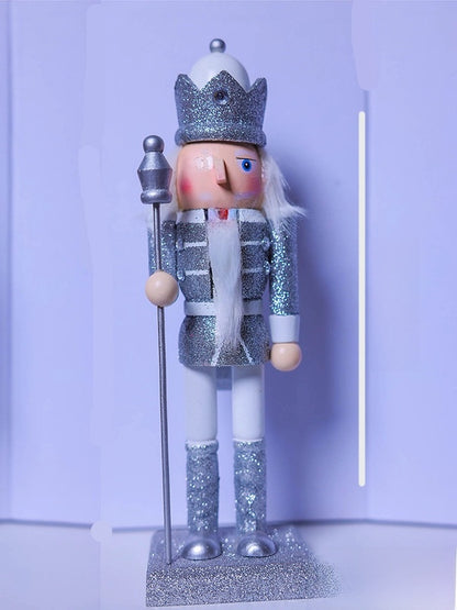 Christmas Gift Nutcracker Guard Decoration Home Desktop Ceramic Decoration Gift Children Christmas Gift