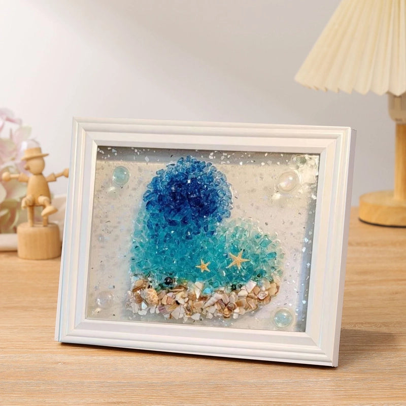 DIY Resin Art Kit Kids(7-16Years) Starfish Sea Wave Hippocampus Resin Toys