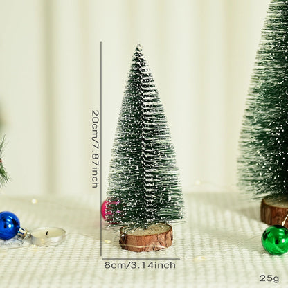 Christmas Small Ornaments Desktop Mini Christmas Tree Christmas Decoration Small Christmas Tree Christmas Decorations