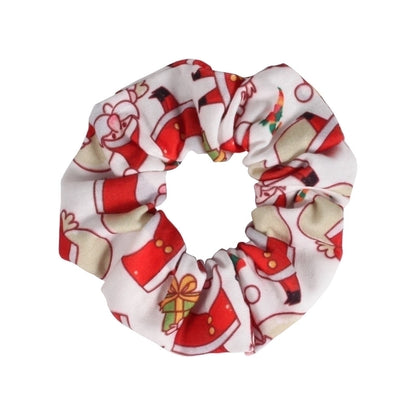 Christmas Circles Snowman Bells Santa Claus Antlers Hat Gift Crutch Party Holiday Colon Circles