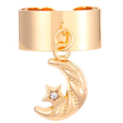 Copper Gold Plated Silver Plated Inlay Geometric Cross Zircon Open Rings