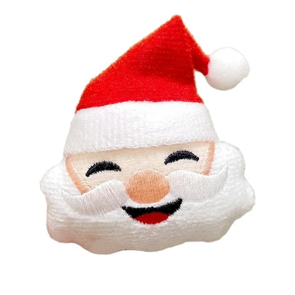 Cute Christmas Pin Christmas Tree Santa Claus Elk Women's Brooches