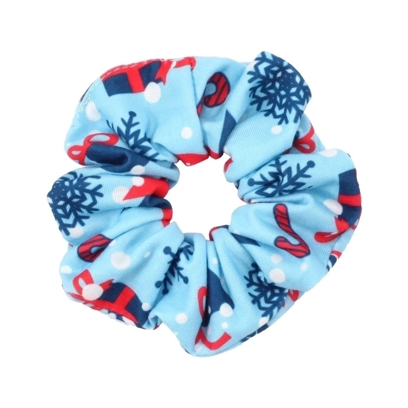 Christmas Circles Snowman Bells Santa Claus Antlers Hat Gift Crutch Party Holiday Colon Circles