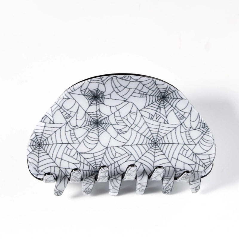 Halloween Minimalist Women's Pumpkin Lattice Spider PVC Hair Claws