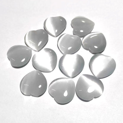 2 Pieces Gemstoen Heart Special Large Favorably 20Mm Pink Crystal Love Amethyst Heart-Shaped Ornaments