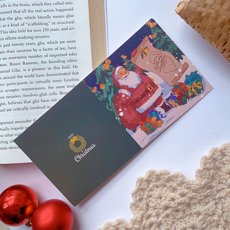 Christmas Christmas Tree Elk Christmas Festival Card