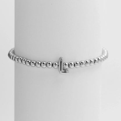 Copper Minimalist Plating Letter Bracelets