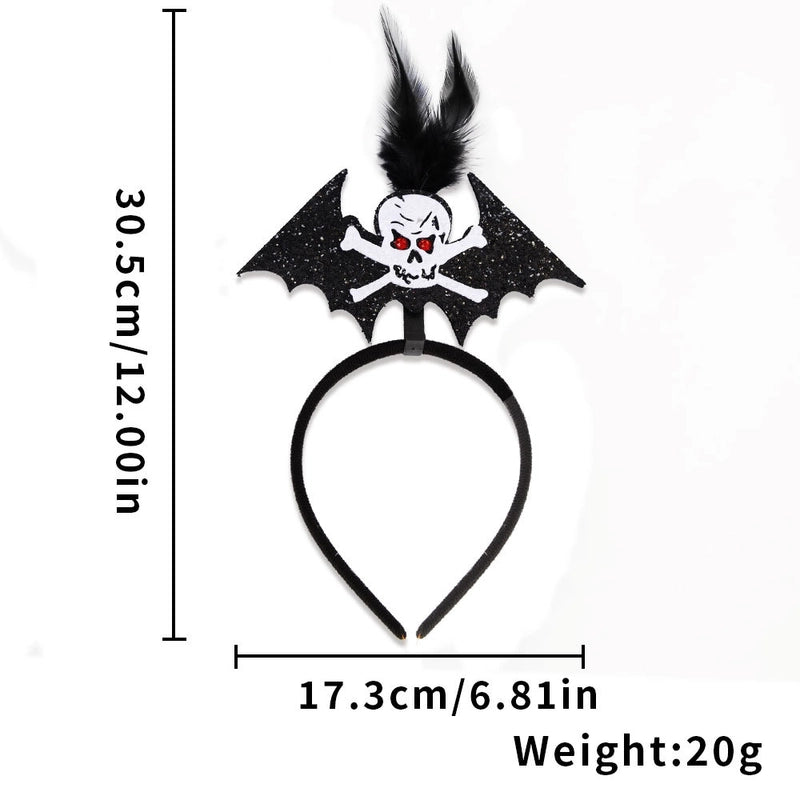 Halloween Hip-Hop Cool Style Cat Spider Web Plastic Felt Cloth Club Party Street