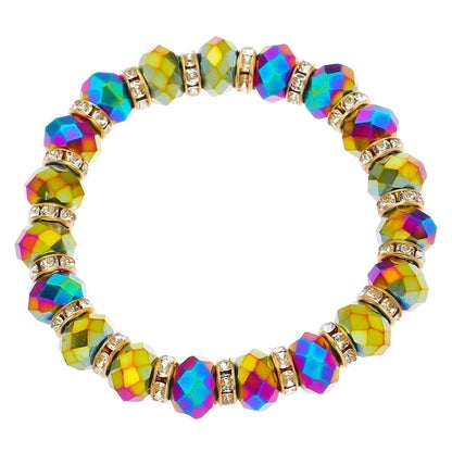 Crystal Geometric Bracelets