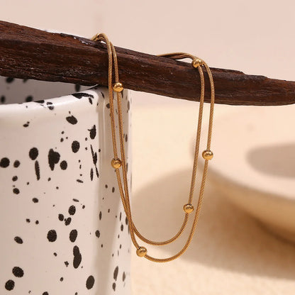 Women Minimalist Geometric Anklets