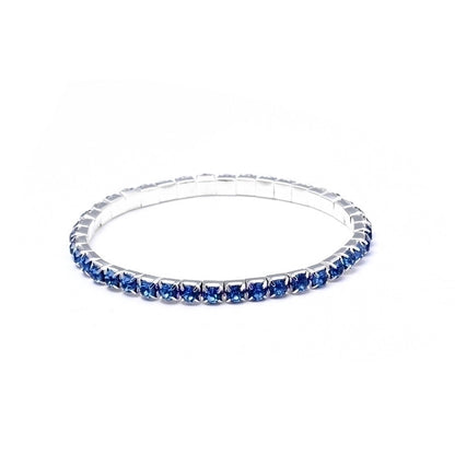 Minimalist Geometric Crystal Rhinestone Gem Bracelets