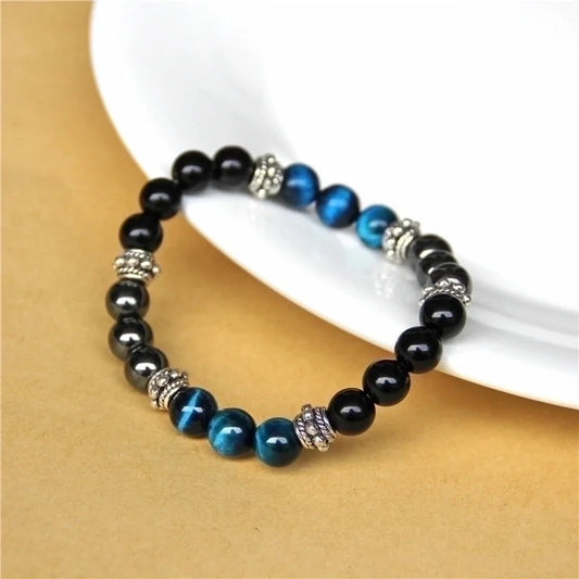 Minimalist Gradient Color Natural Stone Handmade Bracelets