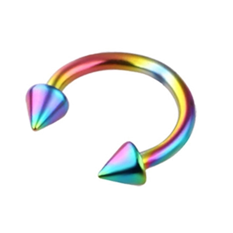 Minimalist C Shape Stainless Steel Plating Nose Studs