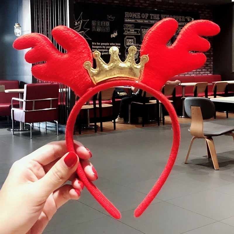 Christmas Nordic Style Cute Christmas Christmas Tree Santa Claus Antlers Flannel Holiday Shopping