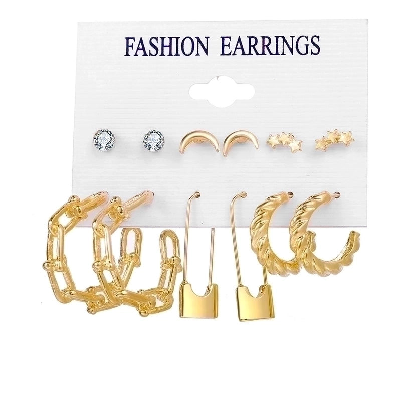 Novelty Plating Alloy Artificial Pearls Earrings