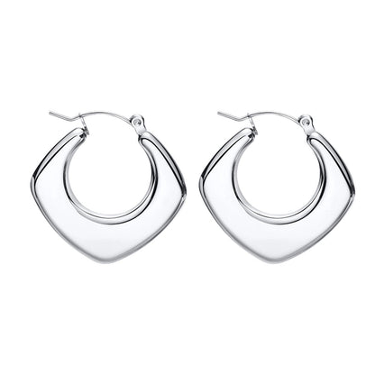 201 Stainless Steel Stainless Steel Earrings