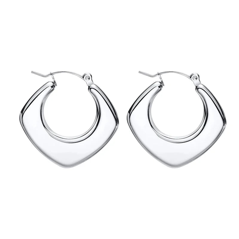 201 Stainless Steel Stainless Steel Earrings