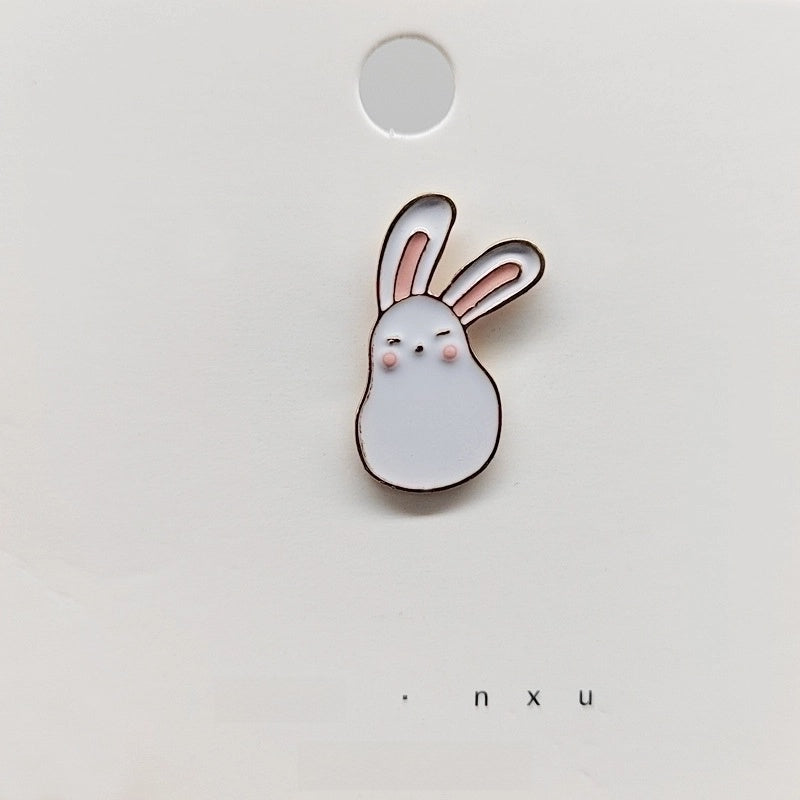 Casual Cute Streetwear Pin Cartoon Character Alloy Enamel Unisex Brooches