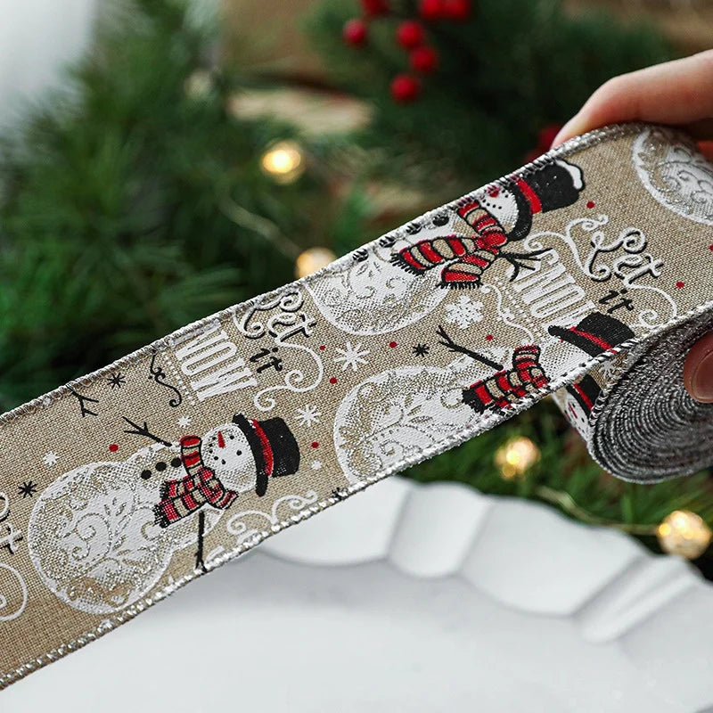 Christmas Cute Christmas Tree Plaid Snowman Party Decorative Props Party Accessories